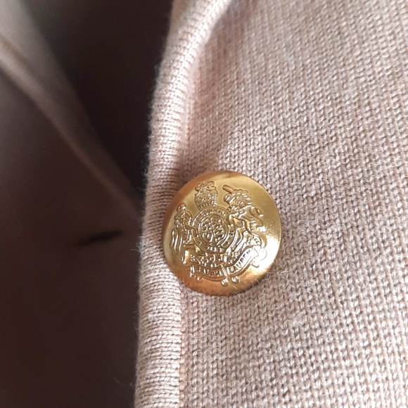 Lauren Ralph Lauren Knitted Blazer in color Tan, XS - Picture 7 of 16